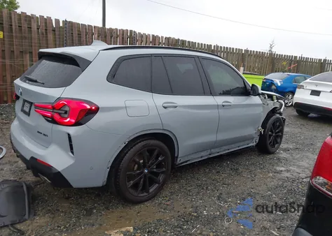 2023 BMW X3 xDrive30I из США, поврежденный, VIN 5UX53DP06P9R73334
